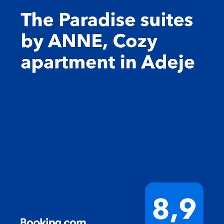Cozy Apartment, New Decoration Paradise Suites By Anne Adeje
